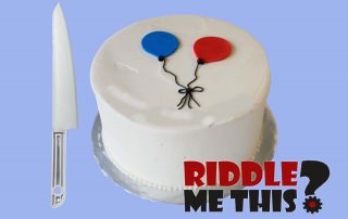 Riddle Me This Cake