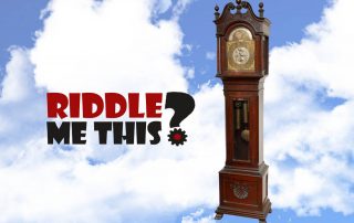 Riddle Me This Clock