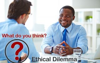 Ethical Dilemma for April