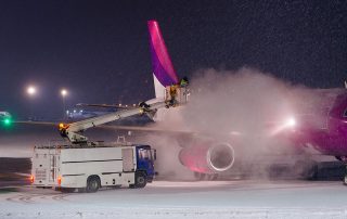 Plane deicing