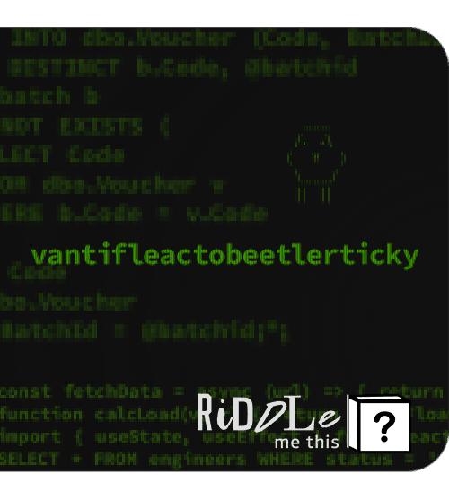 PDH-TT-Riddles-2606 Debug this code