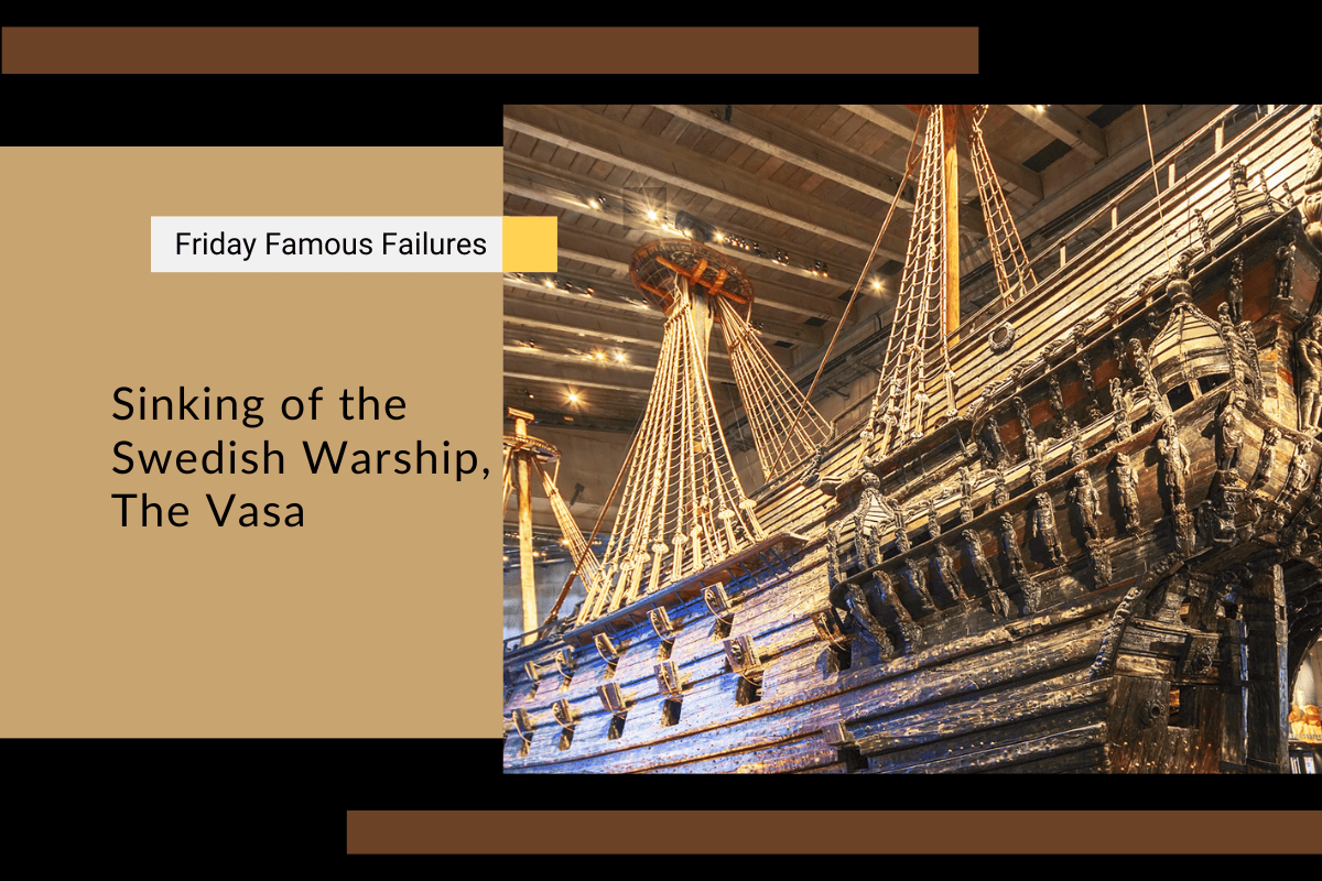 Sinking of the Swedish Warship The Vasa